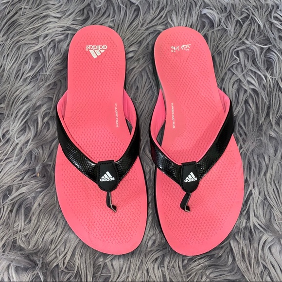 adidas cloudfoam plus flip flops